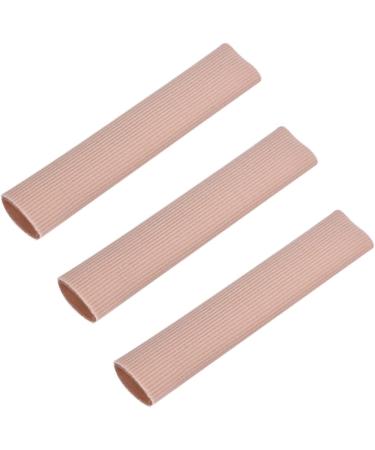Healeved 15pcs Gel Toe Separators with Pressure Relief - Breathable Fabric Sleeves for Hammertoes, Bunions, and Toe Spreading - Pink (15X2.5X2.5CM) - Buy Online on SooperMarket.com