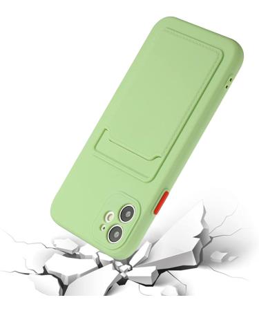 Buy Tivenfezk Nadoli Ultra Thin Silicone Case for Xiaomi Redmi 10c - Shockproof Scratch-Resistant Wallet Cover with Credit Card Holder - Green - Buy Online on SooperMarket.com