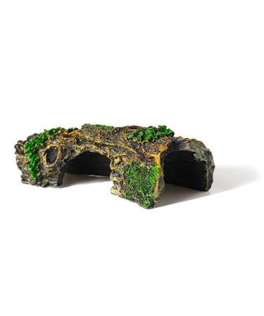 CTPENG 1 piece Harz Cave Aquarium Decoration ancestral cavity for Betta fish synthetic resin artificial wood tree branch decoration for aquariums natural