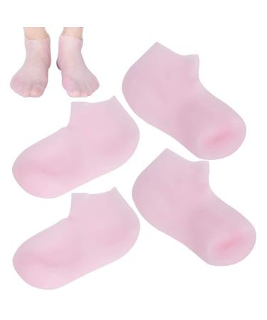 Buy 2 Pairs of Comfort Moisturizing Spa Gel Socks Reusable Peeling Foot Care for Soft Skin | Men & Women | Size S (33-35) - Buy Online on SooperMarket.com