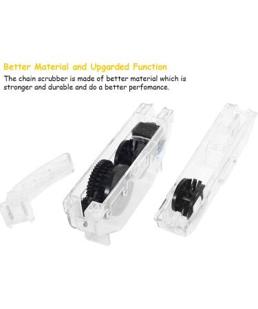 UILB Bike Chain Scrubber Set - 10oz Cleaning Agent & Brush Kit for Bicycle Chain and Gear Wheel - Buy Online on SooperMarket.com