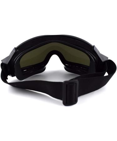 Fouos Military Airsoft Goggles - Tactical Safety Glasses with 3 Interchangeable Lenses and Anti-Fog Technology in Black - Buy Online on SooperMarket.com