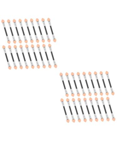 Baluue 100 Pcs Women Eyeshadow Brush Eyeshadow Brush Sponge Eyeshadow Eye Spoolie Brush