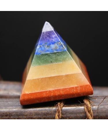 Natural Crystal Rough 7 Chakra Multi-Stone Reiki Healing Spiritual Gemstones Energy Generator Gifts - Buy Online on SooperMarket.com