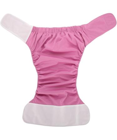 Dekaim Adult Cloth Diaper - Reusable Washable Adjustable Large Nappy (Rose Red) - Buy Online on SooperMarket.com