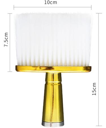 TsoLay 2X Barber NeCk Duster Cleaning Face Hair Brush for Hair Cutting SweePing Brushes Cleaner Barber AccESSories Tool Gold - Buy Online on SooperMarket.com
