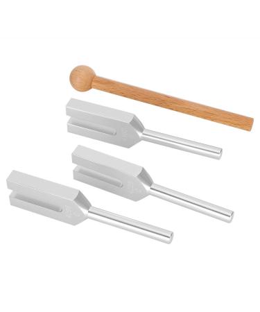 Tuning Fork 440Hz Tuning Fork Non-Deformation Music Tuning Accessories 3Pcs with 2Pcs Storage Bag for Teaching for Physics Experiments