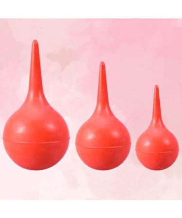 FOMIYES Hand Blower Ear Syringe Set - 3pcs 30ml 60ml 90ml - Laboratory Tool for Ear Cleaning - Red Computer Blower - Buy Online on SooperMarket.com