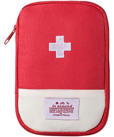 Mini First Aid Bag - 4 Portable Medication Bags for Travel Sports & Emergency Storage | Compact Medical Kit for Home & Car - Buy Online on SooperMarket.com