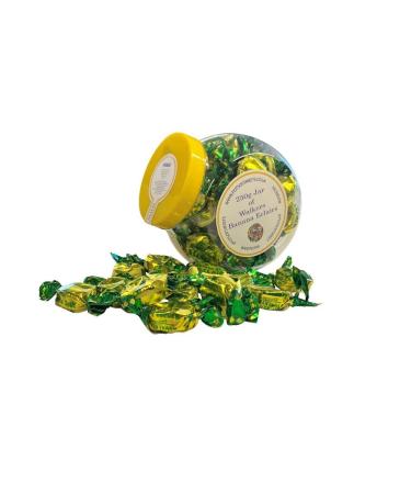 Personalized Customise with Your Own Message or Image 250g Cookie Jar of Individually Wrapped Walkers Banana Eclairs Toffees