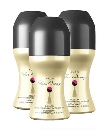 Avon Far Away Deodorant 1.7 Fl.Oz 3pcs