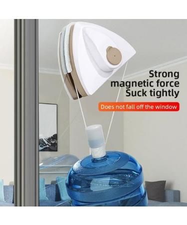 Magnetic Glass Window Cleaner Double Sided Household Automatic Drainage Wiper Glass Window Washer Window Cleaning Tool 15-26mm - Buy Online on SooperMarket.com