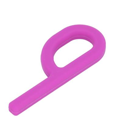 P-Shaped Sensory Toy for Oral Muscle Rehabilitation | Purple Oral Motor Skills Development & Language Correction - Buy Online on SooperMarket.com