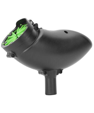 Tatane Gojiny Paintball Hopper, Outdoor Sports Paintball 200 Rounds Plastic Hopper with Speed Feed Loader