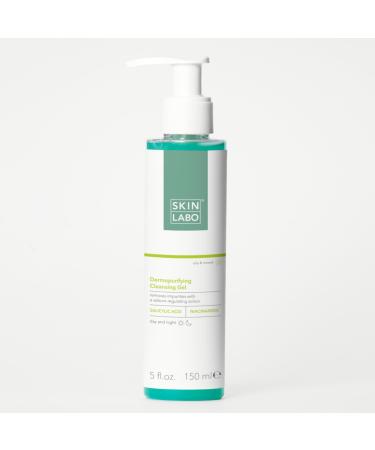 SkinLabo - Dermopurifying Cleansing Gel - Balancing and Purifying Action Removes Impurities with Salicylic Acid and Niacinamide - 150 ml New Version