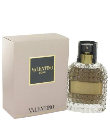 Valentino Uomo By Valentino 4 ml/ 0.14 oz Eau de Toilette Mini White 0.14 Fl Oz (Pack of 1)