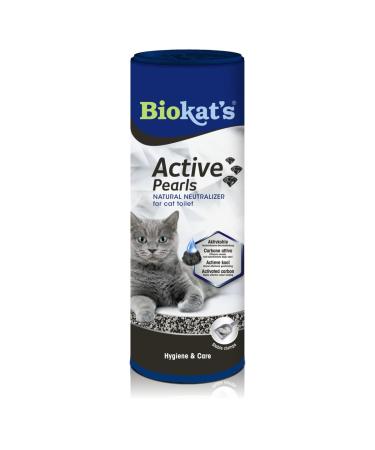 Biokat's Active Pearls - Spread additive with activated carbon improves odor binding and absorbency of the cat litter - 1 can (1 x 700 ml) 700 ml (1 Pack)