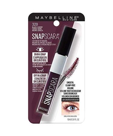 Maybelline Snapscara Washable Mascara Black Cherry - 1 Pack - Buy Online on SooperMarket.com