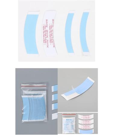 Pcivzxam 360Pc/10Bag Lace Super Tape Hair Double Sided Strips with Slitting Line Fixed Adhesive Wig Strip for Toupee Lace Sticker - Buy Online on SooperMarket.com