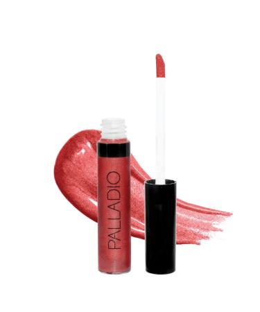 Palladio Lip Gloss  Non-Sticky Lip Gloss  Contains Vitamin E and Aloe  Offers Intense Color and Moisturization  Minimizes Lip Wrinkles  Softens Lips with Beautiful Shiny Finish  Watermelon
