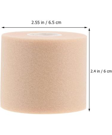 6 Rolls Healeved Sports Tape for Wrist Injuries - Absorption Proof Tennis Tapes for Racket, Fingers, Ankles - Skin-Colored 6.5x6.5x6cm (Pack of 3) - Buy Online on SooperMarket.com