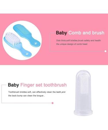 TEEROVA Baby Grooming Kit 10pcs - Newborn Nursery Health Care Set (Pink) - Buy Online on SooperMarket.com