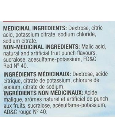 Pedialyte Electrolyte Powder Sticks Oral Rehydration Solution Fruit Punch 8 x 8.5 g Electrolyte Powder Packets Drink Flavored Fruit Punch 8 Count (Pack of 1) - Buy Online on SooperMarket.com