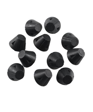 Daytight 12 PCs Unisex Tained Stollen replacement tunnels for soccer shoes soccer shoe replacement spikes 16 mm screw caps with 5 mm thread for soccer shoes