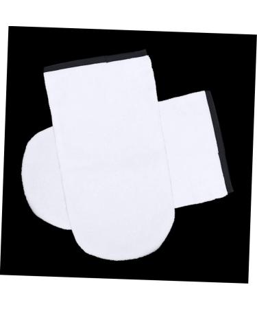 OSALADI 1 Pair Gloves Moisturizing Hand Wax Mittens Hot Wax Bags Womens Glove Bath Mitt Hand Care Glove was Bath Hand Cover Paraffin Wax Hand Cover Manicure Work White Bath Mat - Buy Online on SooperMarket.com