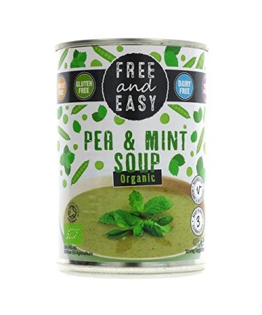 Free & Easy | Pea & Mint Soup - Org | 6 x 400g