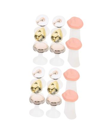 Gel Toe Separator 16 Pcs Silicone Toe Splitter Shell Silica Gel Finger Splitter Pedicure Tool Kit 2.1x1.6cmx2pcs As Shownx2pcs