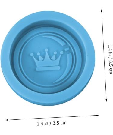 12 Pcs Mold Silicone Cupcake Small Stainless Steel Bowls International Chess Doll Bath Tub Silicone Baking Silicone Chess Moulds Baking Fondant Fudge Baking Tools Silica Gel 3.5X3.5X0.8CMx2pcs Bluex2pcs - Buy Online on SooperMarket.com