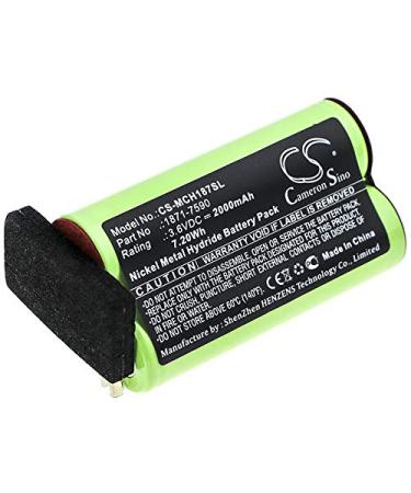 FITHOOD Battery Replacement for Moser ChromStyle 1871 Wella Academy ChromStyle Super Cordless 1872 Clipper 1871-7590 (2000mAh/3.6V)