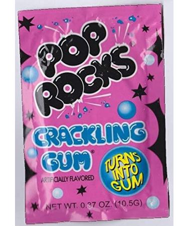 Pop Rocks Popping Fizzing Crackling Candy 6pk (Bubble Gum 6 Pack) Bubble Gum 9.5 g (Pack of 6) - Buy Online on SooperMarket.com