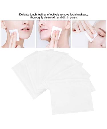 50PCS Cotton Pads - Disposable Facial Cleansing Makeup Removal Wipes for Women & Girls | Nonwoven Makeup Remover - Buy Online on SooperMarket.com