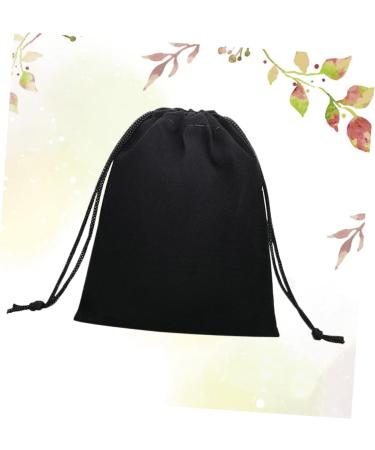 PACKOVE 3pcs Travel Bag Organizer Hair Dryer Pouch Bag Hair Dryer Bag M Velvet Bag Drawstring Bag Cell Phone Blackx3pcs 40*50cmx3pcs - Buy Online on SooperMarket.com
