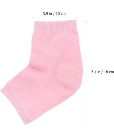 Buy Minkissy Heel Anti-Crack Socks - Protect Your Feet with Gel Sleeves for Men & Women | Cracked Heel Relief & Moisturizing Foot Care - Buy Online on SooperMarket.com