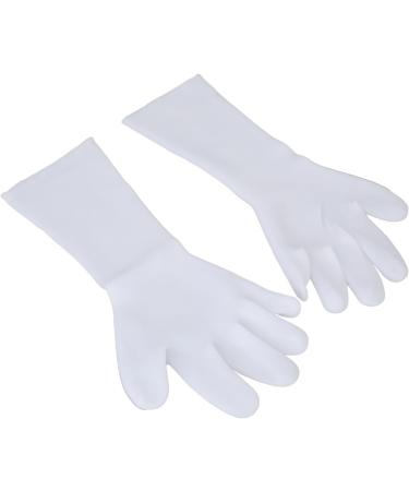Hydrating Cracked Hand Gloves 1 Pair Moisturizing Gloves Washable Skin Firendly Gel Lining White for Hands Care - Buy Online on SooperMarket.com