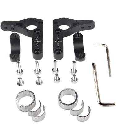 RCKHROS Aero Bars | Aluminum Alloy Black | Bicycle Armrest Handlebars for Mountain and Road Bike Racing - Buy Online on SooperMarket.com