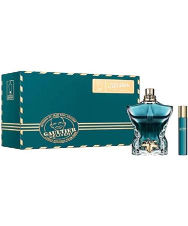 Jean Paul Gaultier Le Beau 2-Piece Set for Men (4.2 oz Eau De Toilette Spray + 0.34 oz Eau De Toilette Spray) 4.54 Fl Oz (Pack of 1)