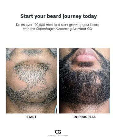 Copenhagen Grooming Activator Go 10ml - Men's Beard Growth Serum & Oil for Faster Hair Growth | Practical Travel Tube - Buy Online on SooperMarket.com