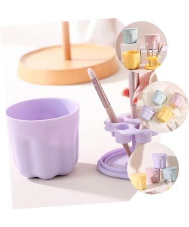 Mikinona 2 Sets Pp Washing Bowl Beauty Brush Scrubber Bowl Cleaning Bowl Cosmetic Brush Cleaning Mat Makeup Brush Makeup Tool Cleaner Silica Gel Cleaning Supplies Portable 8.5x8CM As Shown - Buy Online on SooperMarket.com