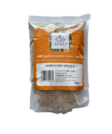 Asali Barnyard Millet 2kg(1kg x pack of 2)