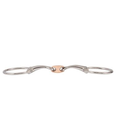 EggButt Snaffle Bit Curved MP Stainless Steel with Copper Lozenge (UKSALES25 ) (5.5 INCHES /13.97 CM) - Buy Online on SooperMarket.com