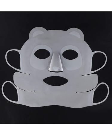 Reusable Silicone Facial Mask Cover - Skin Moisturizing Wrap for Sheet Masks | Anti-Wrinkle Tool to Prevent Essence Evaporation - Buy Online on SooperMarket.com
