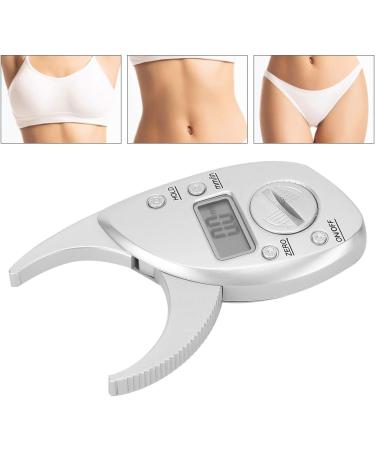Body Fat Caliper Portable Skin Fat Caliper Tester Digital Display High Accuracy Battery Powered Body Fat Measurement Accurately Measuring Body Fat for Men and Women - Buy Online on SooperMarket.com