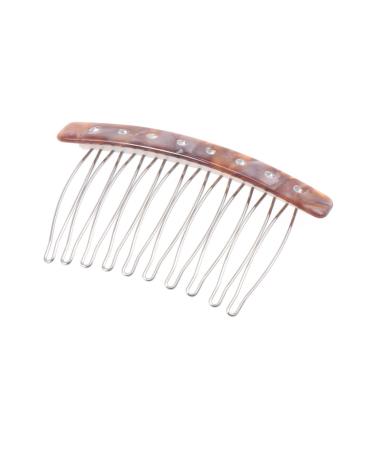 minkissy Hair Comb Clips 1pc Tiara Headdress Comb Hairpin Comb Rhinestone Hair Comb Women Hair Comb Japanese and Korean Women's Hair Accessories Hair Comb Clip