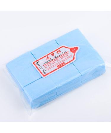 1800 Pcs Minkissy Nail Polish Remover Cotton Pads - Disposable Makeup & Nail Dip Remover - Sky Blue Cotton Squares - Buy Online on SooperMarket.com