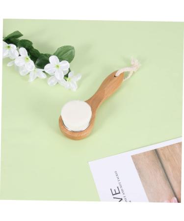 minkissy Facial Cleaning Brush Exfoliating Facial Brush Skin Cleaning Scrub Brush Pore Scrub Face Cleanser Facial Cleansing Brush Beech Face Brush Cleasing Milk Pores Bamboo 1pc - Buy Online on SooperMarket.com