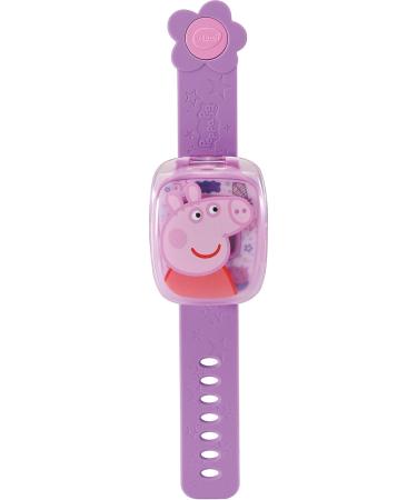 VTech 80-526004 Peppa's Learning Clock - Pink Interactive Toy for Kids | Shop Internationally - Buy Online on SooperMarket.com